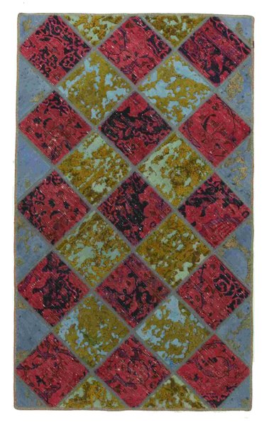 Vintage - Patchwork Tapis Persan 225x125