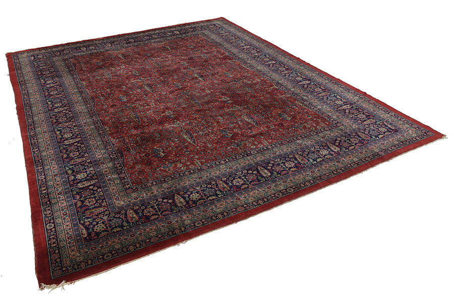 Tabriz - Antique Tapis Persan 357x276 - Image 1