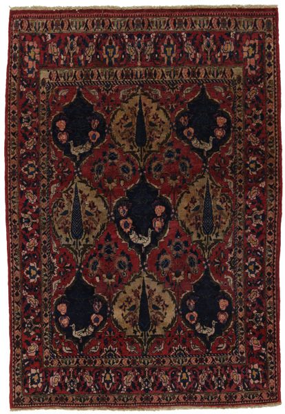 Bakhtiar - old Tapis Persan 235x160