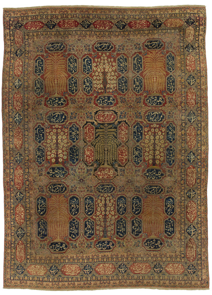 Tabriz - Antique Perzisch Tapijt 370x276