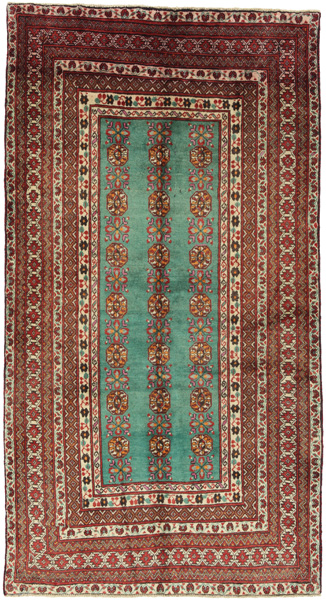Turkaman - Bokhara Perzisch Tapijt 200x107