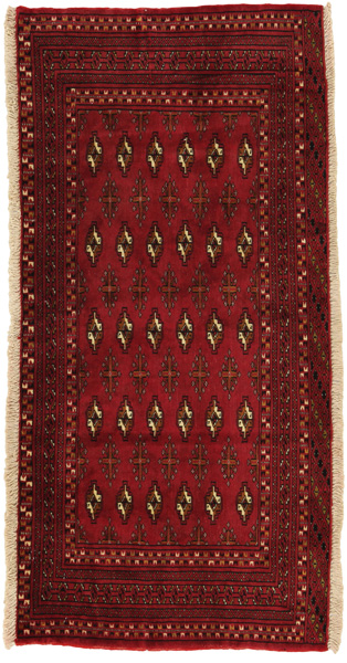 Bokhara - Turkaman Perzisch Tapijt 125x60