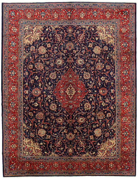Jozan - Sarough Tapis Persan 396x303