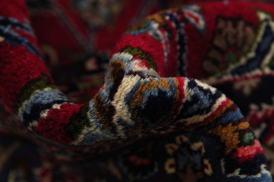 Kashan Tapis Persan 395x297 - Image 6