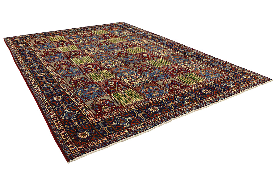 Bakhtiar - Garden Tapis Persan 406x290 - Image 1