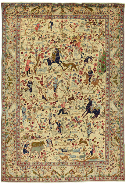Isfahan Perzisch Tapijt 377x262