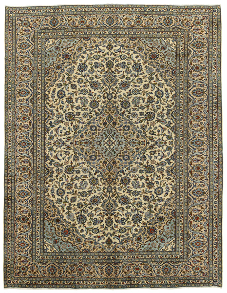 Kashan Perzisch Tapijt 396x300