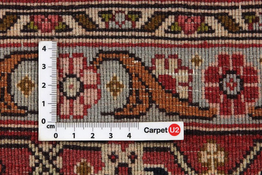 Senneh - Kurdi Tapis Persan 277x193 - Image 3