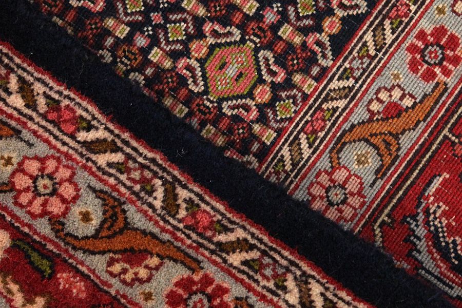 Senneh - Kurdi Tapis Persan 277x193 - Image 5