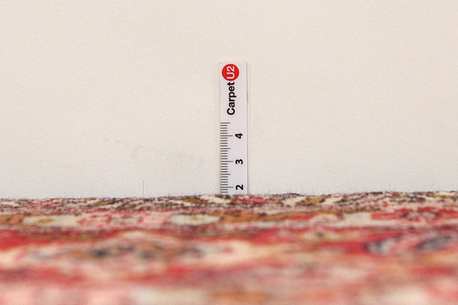 Senneh - Kurdi Tapis Persan 277x193 - Image 7