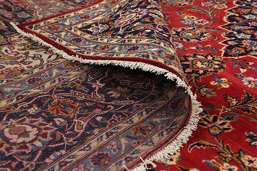 Kashan Tapis Persan 405x292 - Image 4