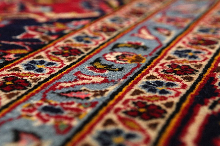 Kashan Tapis Persan 398x290 - Image 8