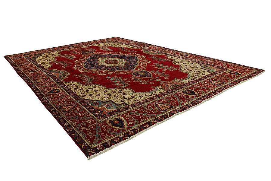 Tabriz Tapis Persan 394x292 - Image 1