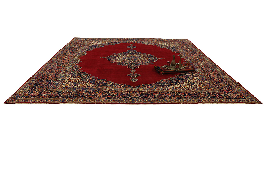 Kashan Tapis Persan 394x306 - Image 6