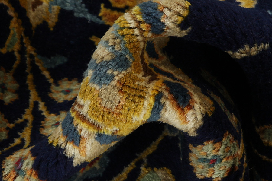 Kashan Tapis Persan 381x280 - Image 8