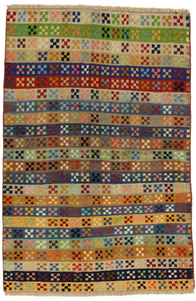 Gabbeh - Qashqai Perzisch Tapijt 146x96