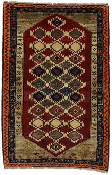 Gabbeh - Bakhtiari Perzisch Tapijt 204x131