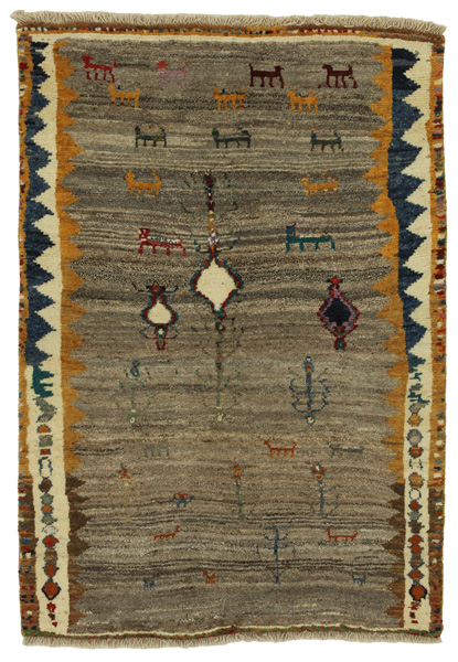 Gabbeh - Qashqai Tapis Persan 153x104