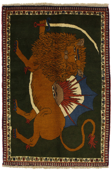 Kashkooli - Gabbeh Tapis Persan 162x106