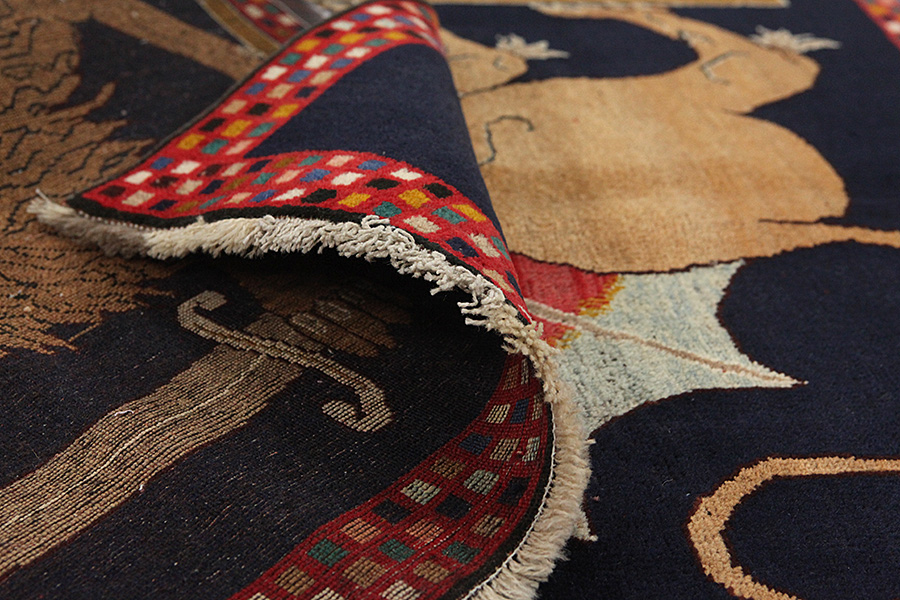 Kashkooli - Gabbeh Tapis Persan 165x112 - Image 4