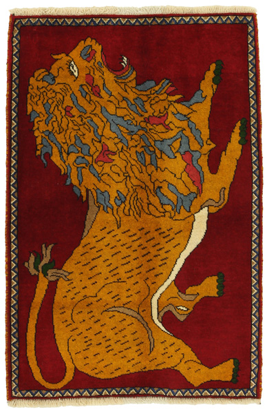 Kashkooli - Gabbeh Tapis Persan 127x84