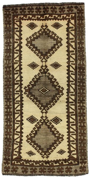 Gabbeh - Qashqai Tapis Persan 203x103