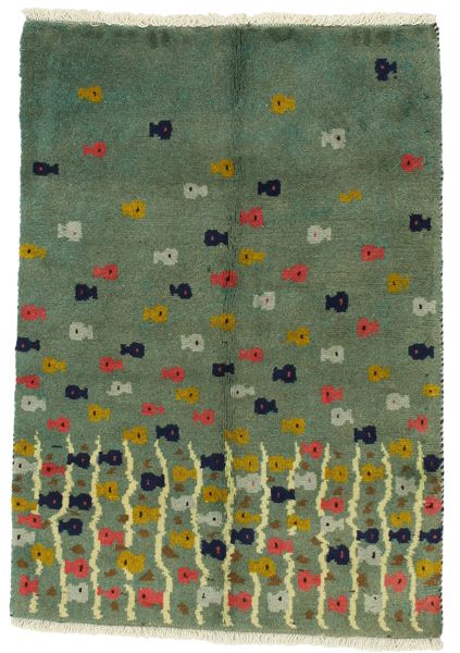 Gabbeh - Qashqai Tapis Persan 130x90