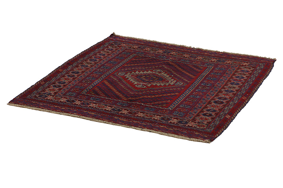 Tapis - Kilim - Turkaman 120x120 - Image 2