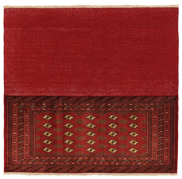 Yomut - Bokhara Perzisch Tapijt 128x135