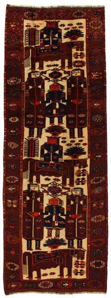 Bakhtiar - Qashqai Tapis Persan 420x148