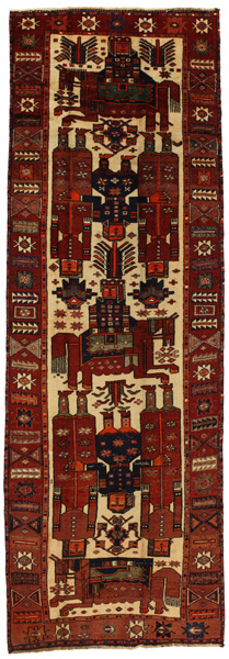 Bakhtiar - Qashqai Tapis Persan 415x140