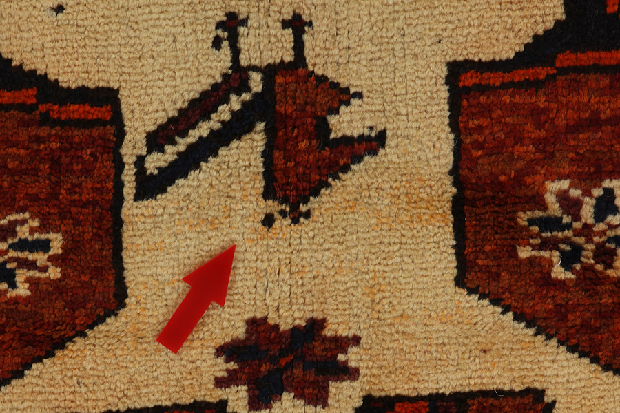 Bakhtiar - Qashqai Tapis Persan 370x149 - Image 8