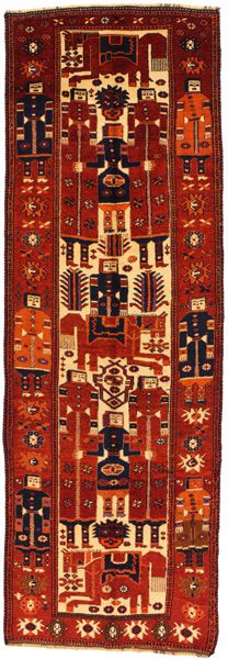 Bakhtiar - Qashqai Tapis Persan 430x144