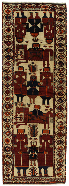 Bakhtiari - Lori Perzisch Tapijt 418x146