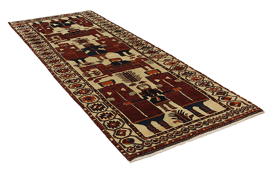 Bakhtiari - Lori Perzisch Tapijt 418x146 - Afbeelding 1