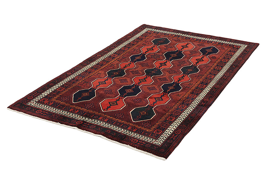 Afshar - Sirjan Tapis Persan 243x147 - Image 2