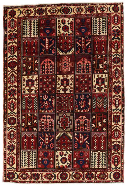 Bakhtiari - old Perzisch Tapijt 304x206