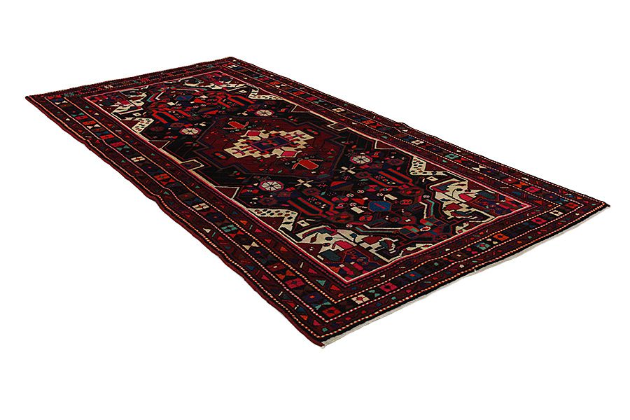 Nahavand - old Perzisch Tapijt 286x150 - Afbeelding 1