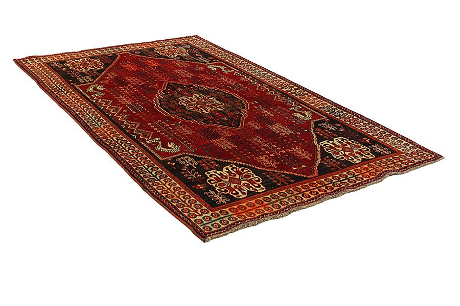 Qashqai - Shiraz Tapis Persan 243x154 - Image 1