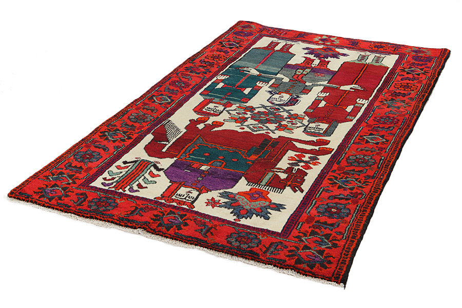 Bakhtiar - Qashqai Tapis Persan 220x130 - Image 2