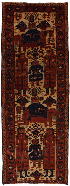 Bakhtiari Perzisch Tapijt 380x138