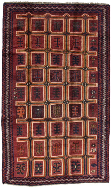 Gabbeh - Bakhtiari Perzisch Tapijt 230x139
