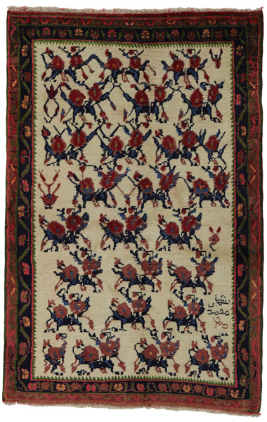Afshar - Sirjan Perzisch Tapijt 154x100