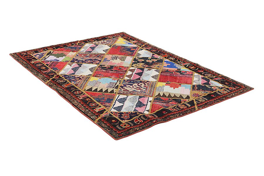 Patchwork Tapis Persan 205x144 - Image 1
