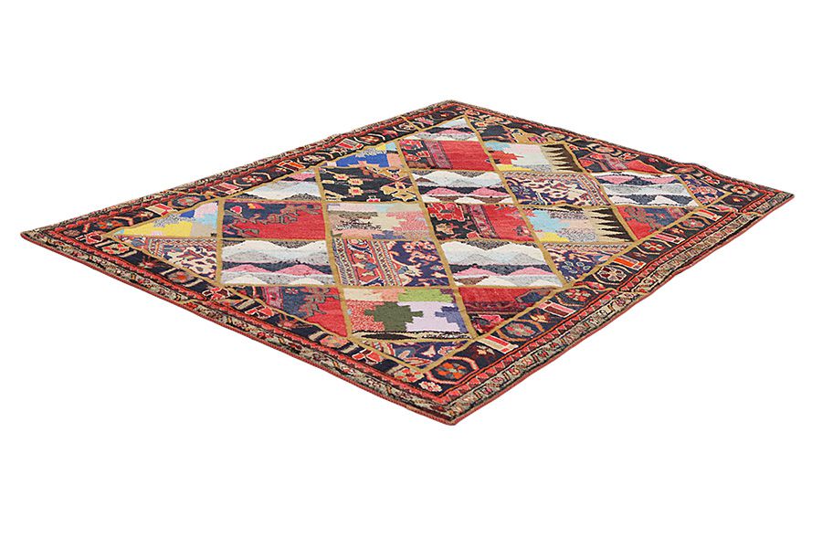 Patchwork Tapis Persan 205x144 - Image 2