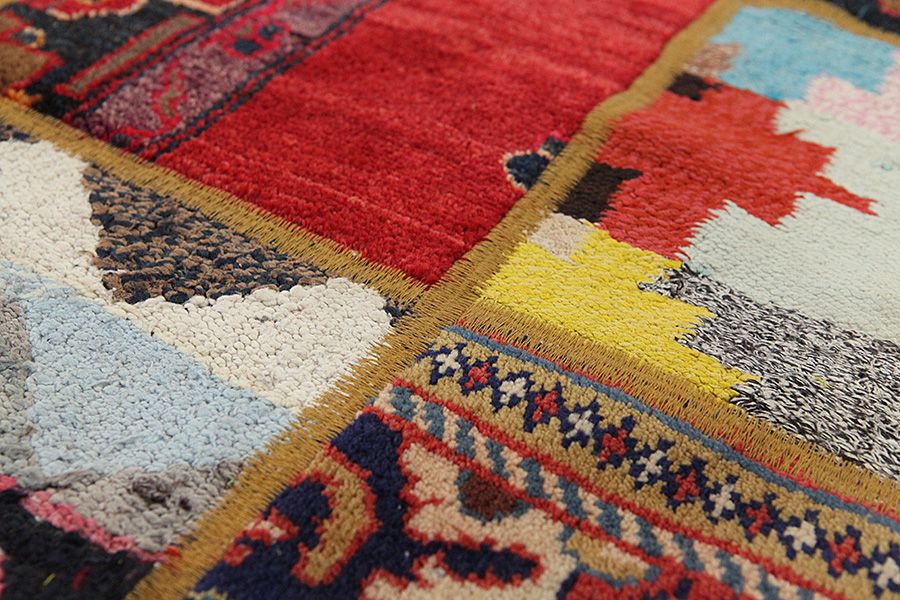 Patchwork Tapis Persan 205x144 - Image 8