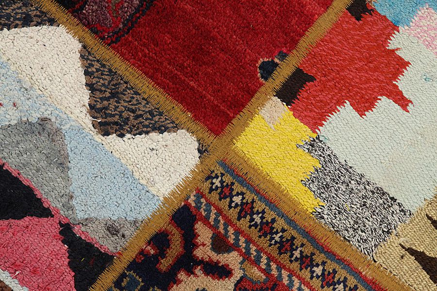 Patchwork Tapis Persan 205x144 - Image 9