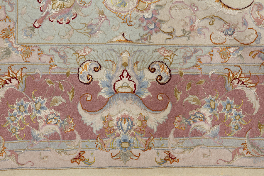 Tabriz Perzisch Tapijt 202x154 - Afbeelding 7