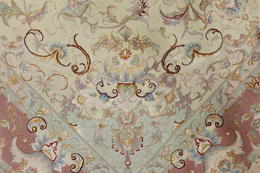 Tabriz Perzisch Tapijt 202x154 - Afbeelding 11