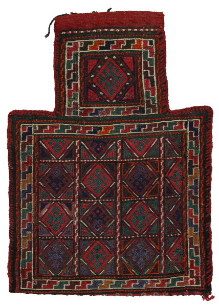 Qashqai - Saddle Bag Tapis Persan 50x36